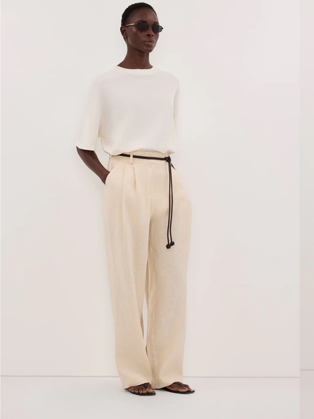 Dissh Linen Tailored Pant